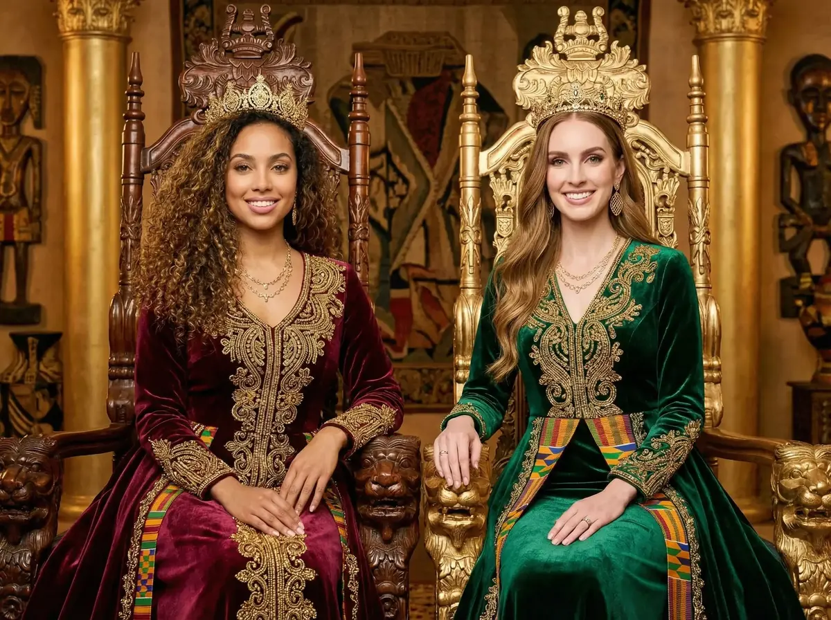 AFRICAN ROYALTY AI photo booth theme