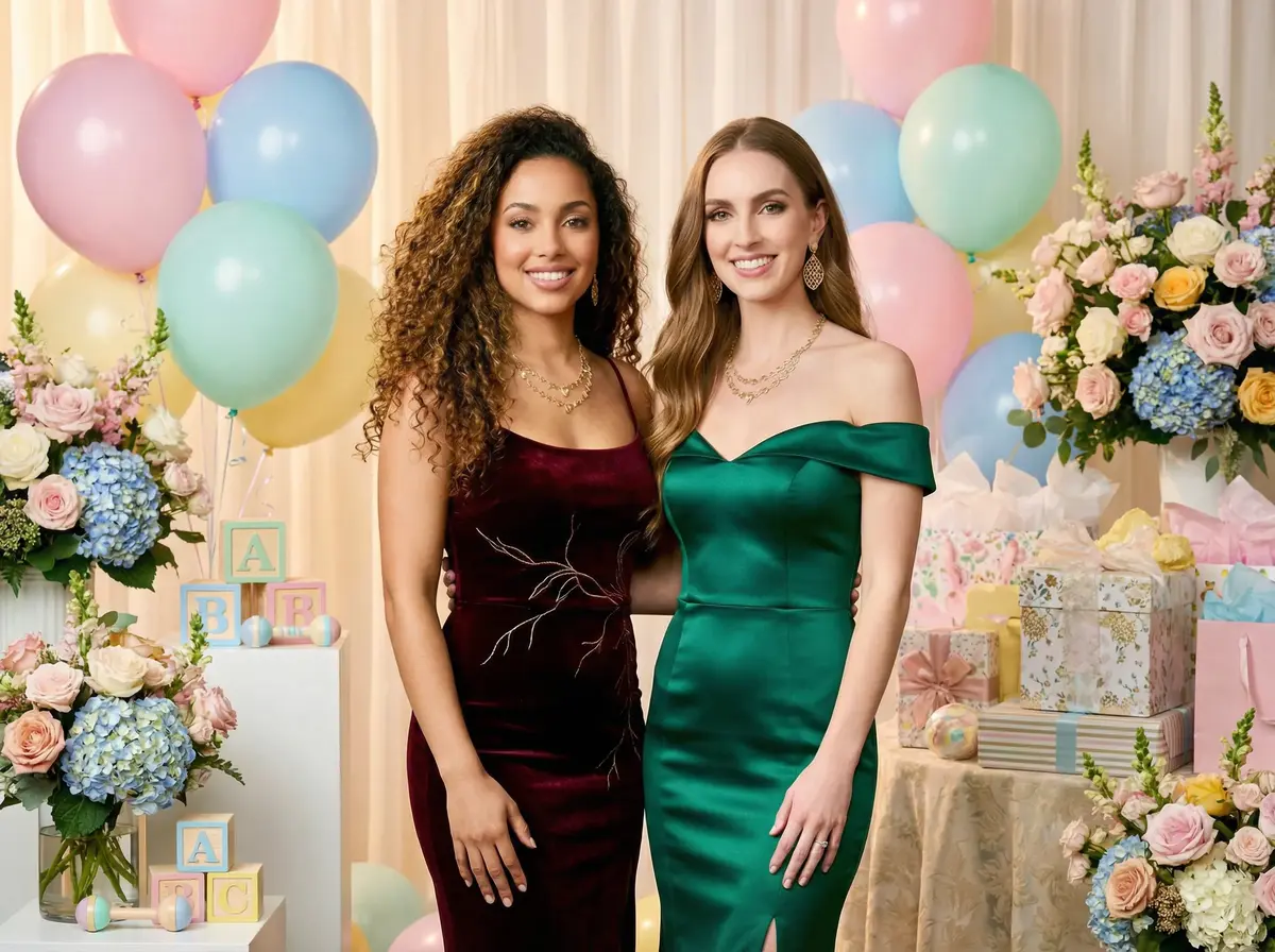 Baby Shower AI photo booth theme