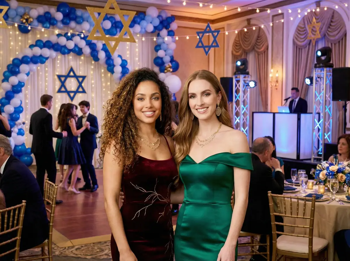 Bar & Bat Mitzvah AI photo booth theme