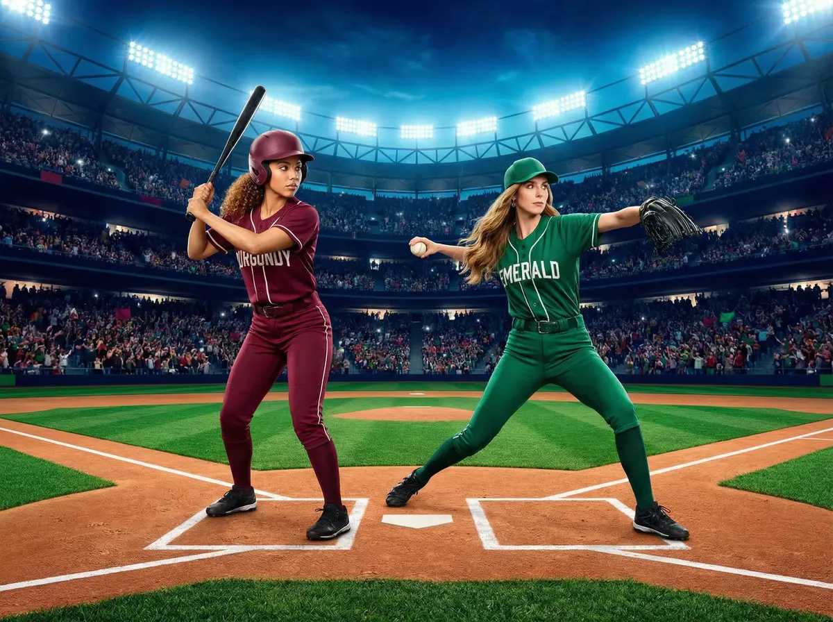 Baseball AI photo booth theme