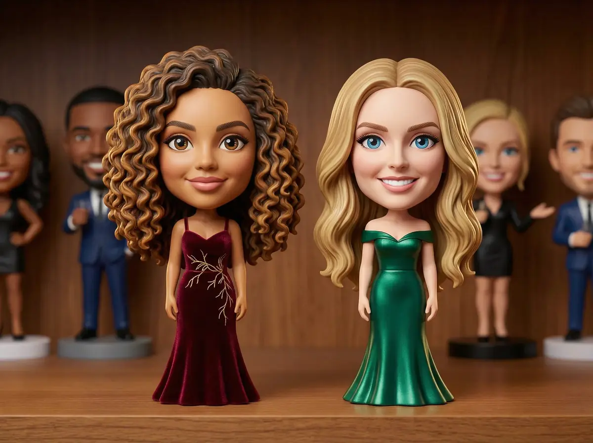 Bobble Head AI photo booth theme