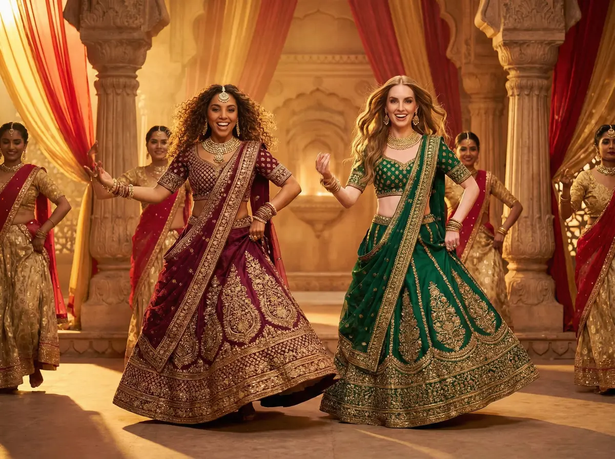 BOLLYWOOD GLAMOUR AI photo booth theme