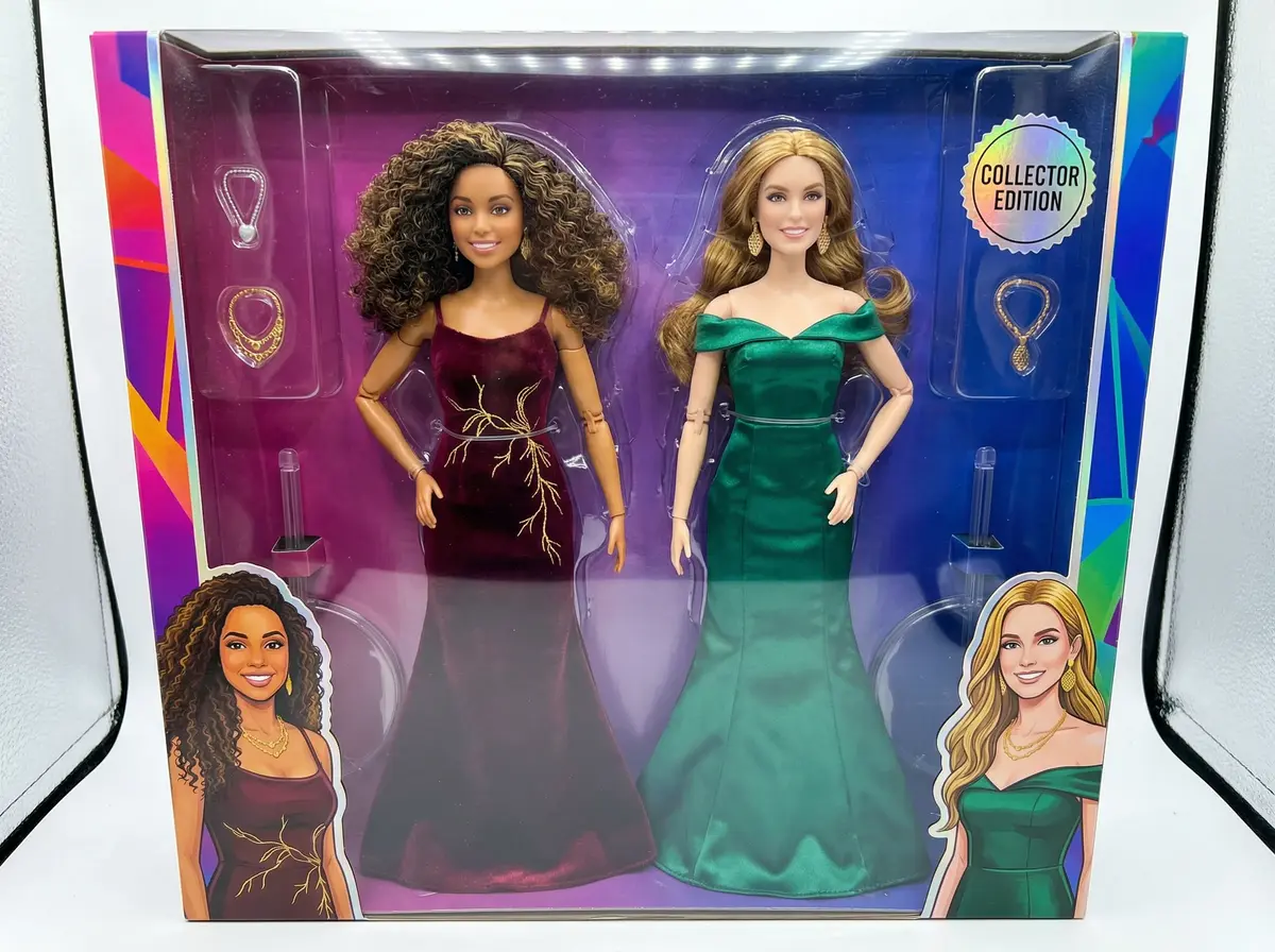 Collectible Box AI photo booth theme
