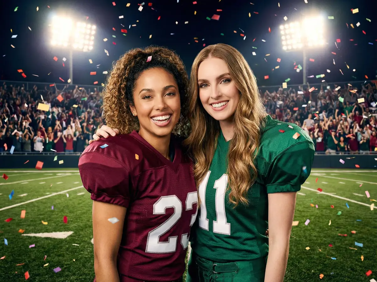 Football AI photo booth theme