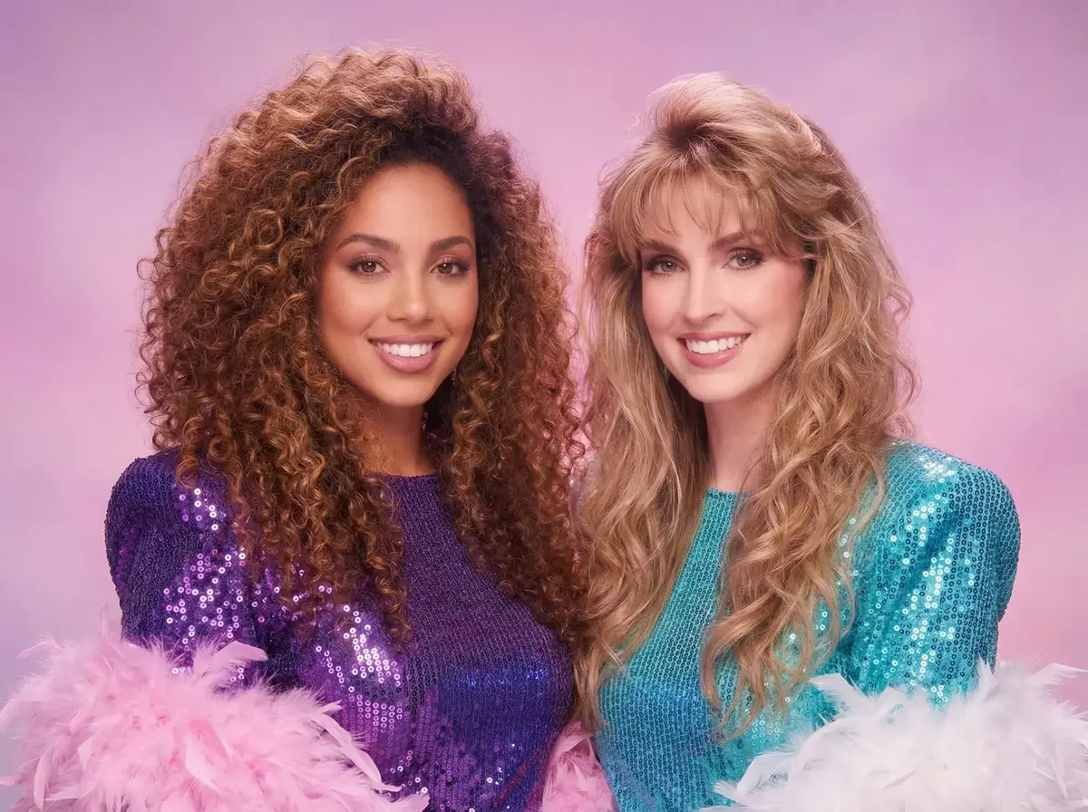 GLAMOUR SHOTS: The Mall Portrait Studio Pack AI photo booth theme