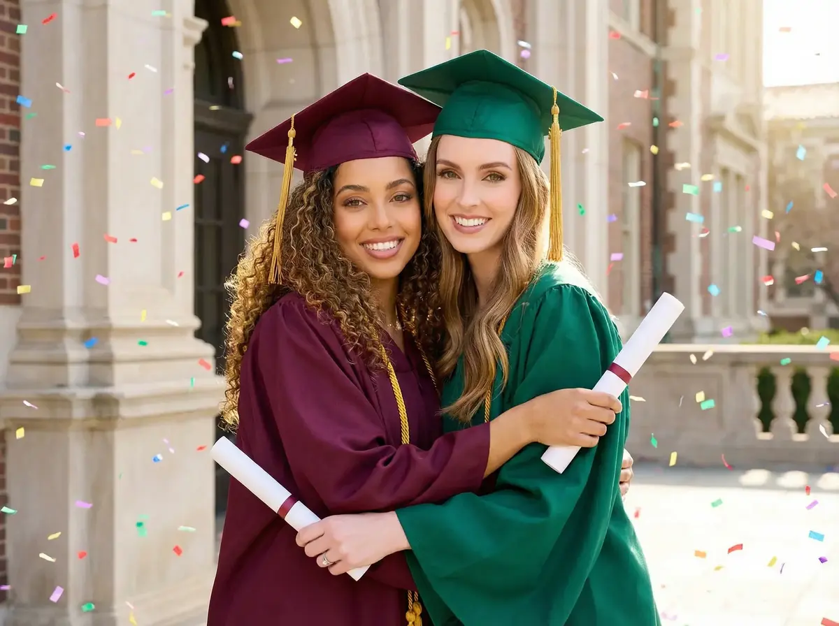 Graduation AI photo booth theme