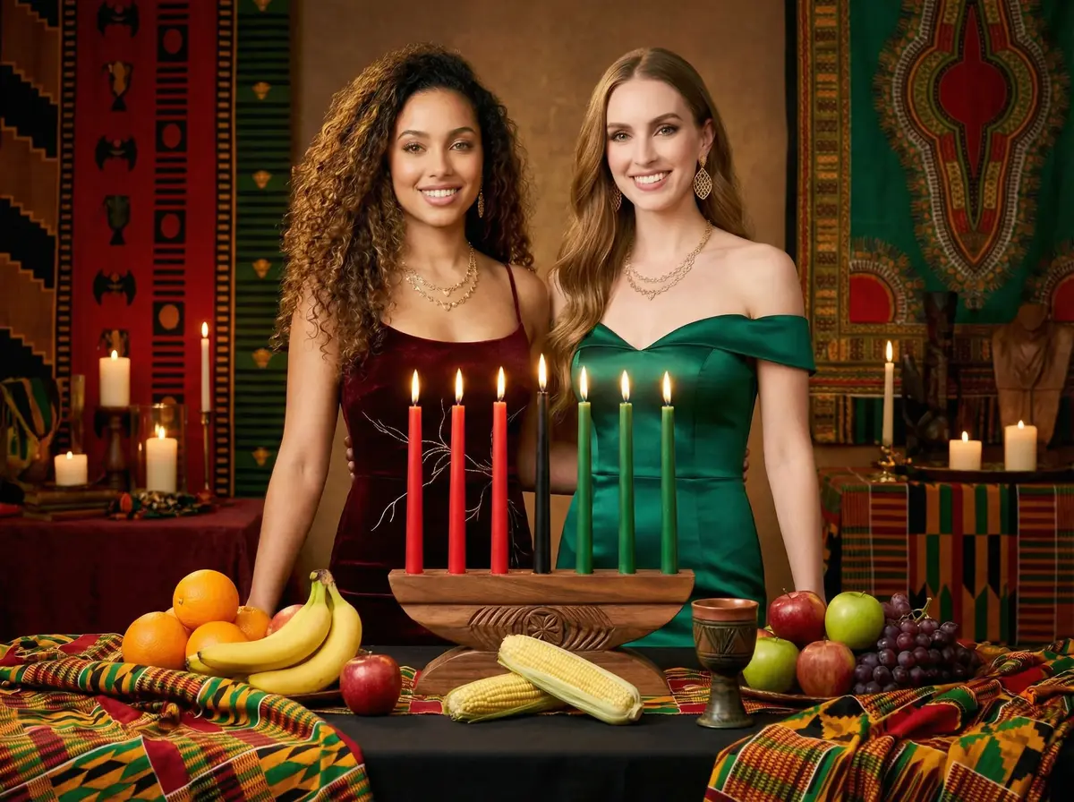 KWANZAA AI photo booth theme