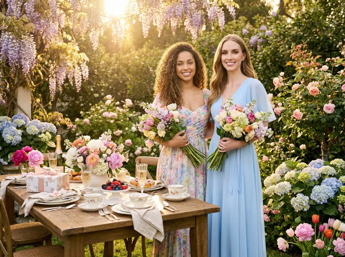 Mother's Day AI photo booth theme