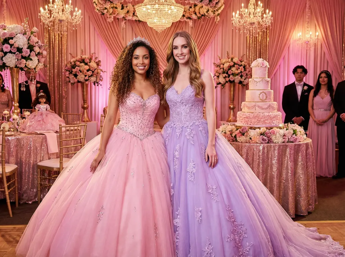 Quinceañera Dream AI photo booth theme