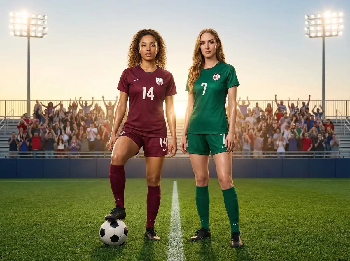 SOCCER STAR AI photo booth theme