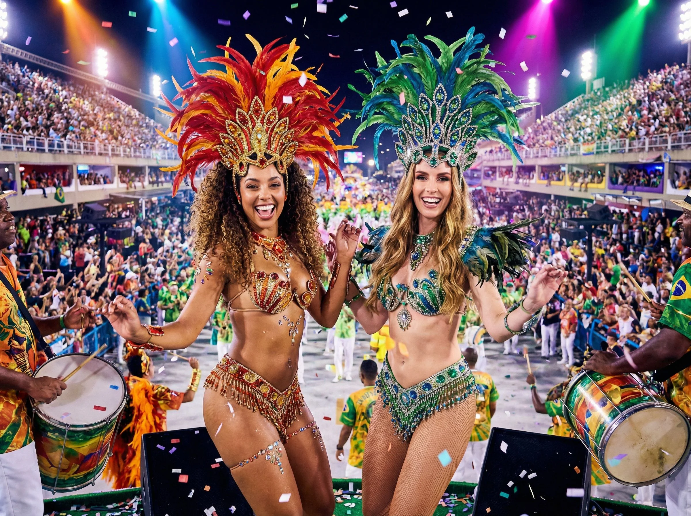 CARNIVAL BRAZIL AI photo booth theme