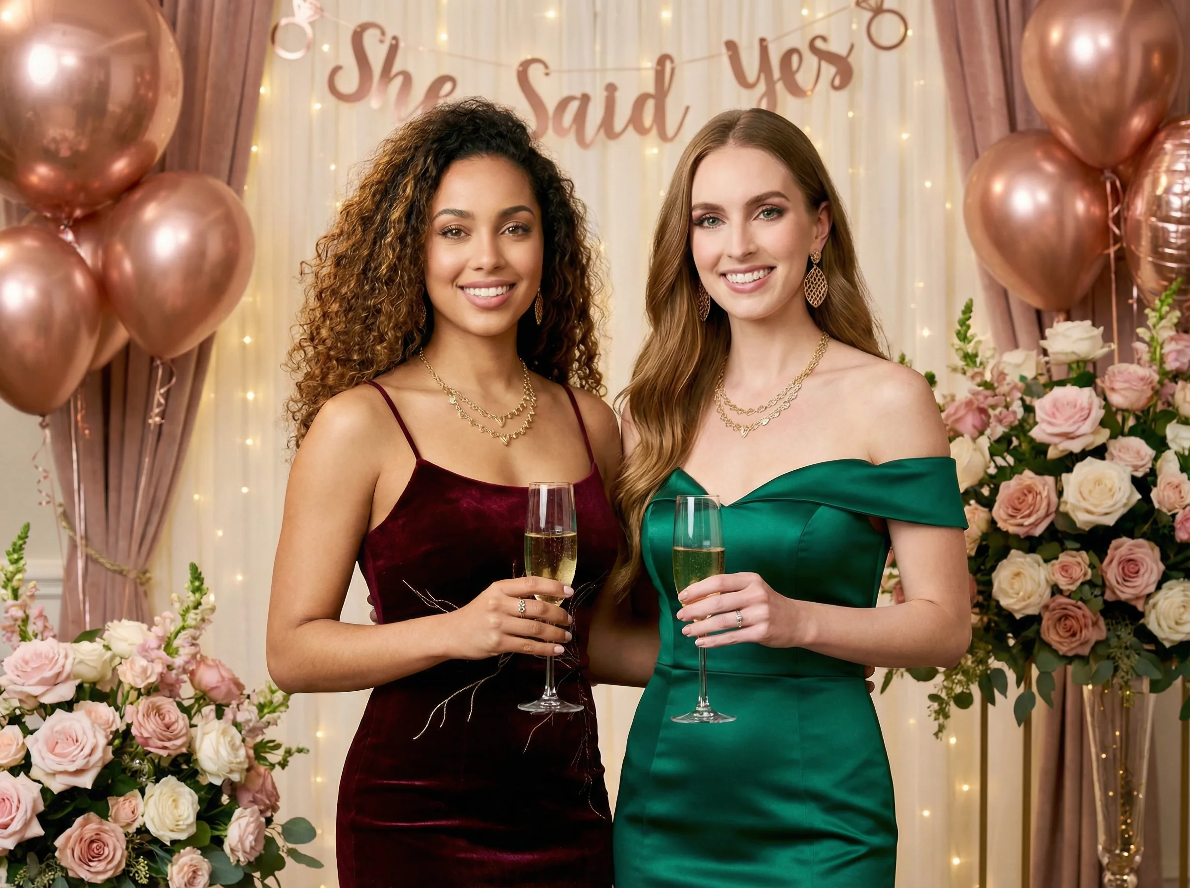 ENGAGEMENT PARTY AI photo booth theme